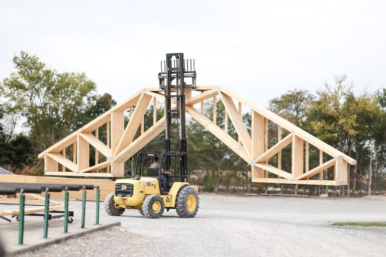 finished trusses