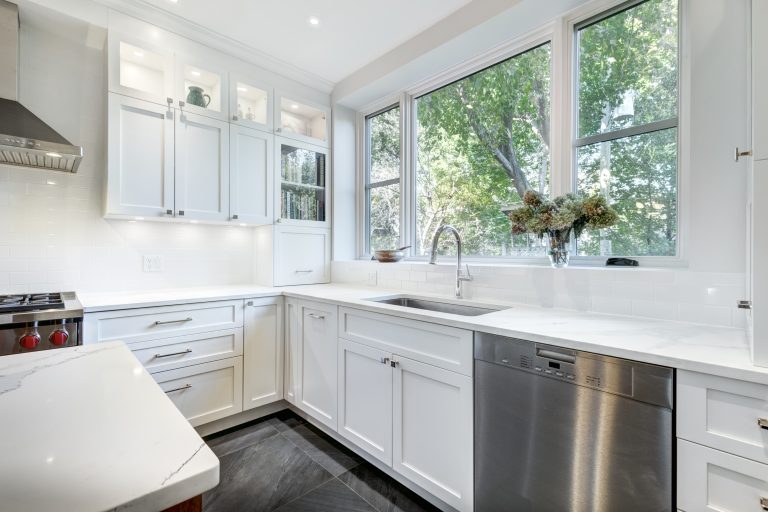 white Kitchen interior