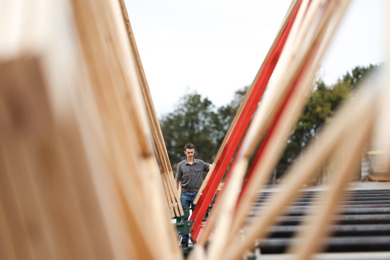 Finished Custom Trusses